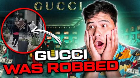 gucci store robbery